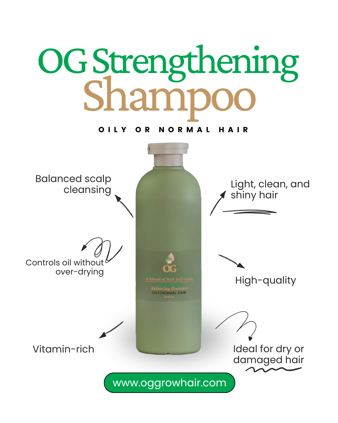 OG Rosemary Balancing Shampoo (Oily/Normal Hair)