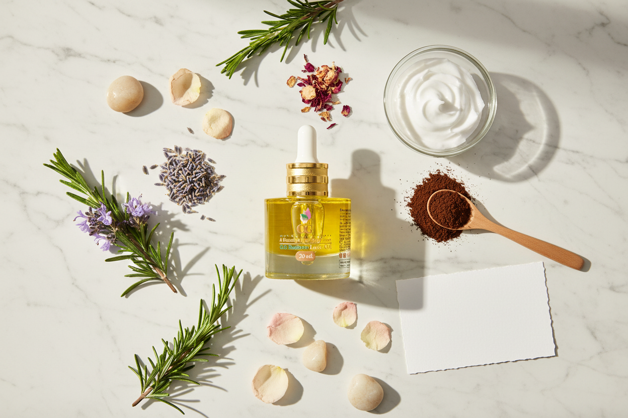 OG Romero Luxe Oil - Authentic Flat Lay