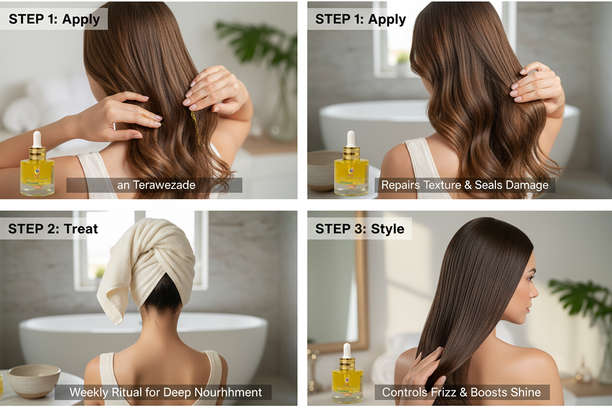OG Romero Luxe Oil - How to Use Guide