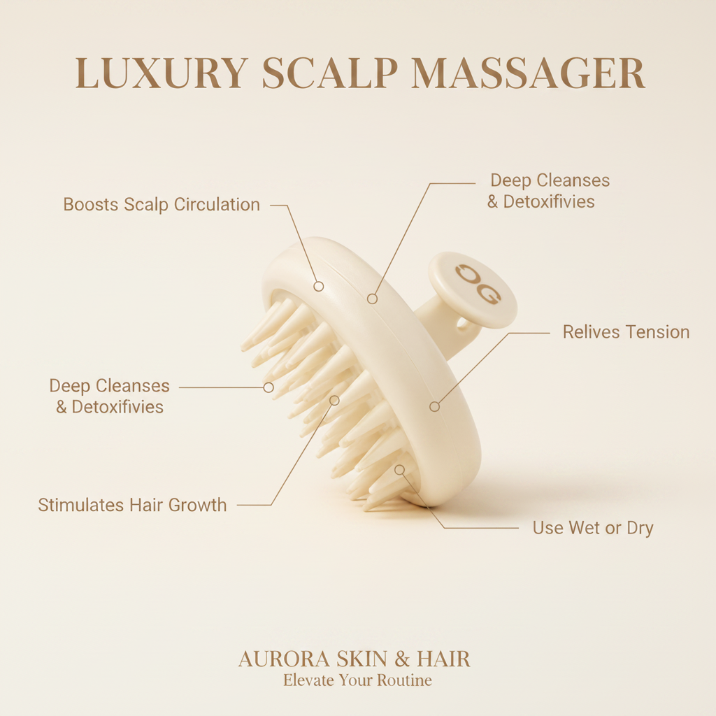 OG Scalp Detox Massager™ - Beneficios Premium