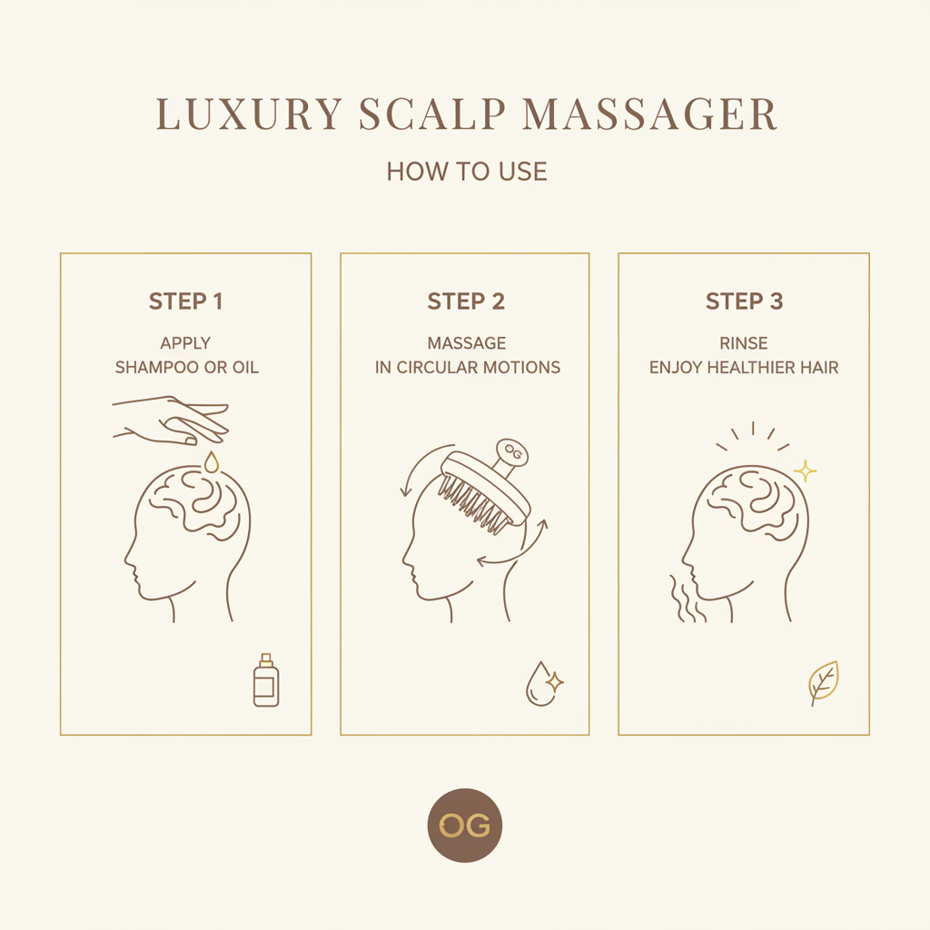 OG Scalp Detox Massager™ - Cómo usarlo